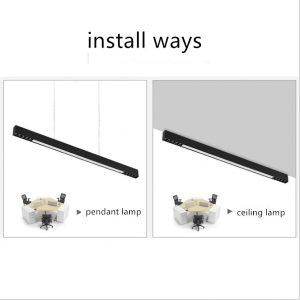 Business design LED linear light Aluminum LED lighting LED Pendant Light