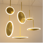 Nordic acrylic round chandeliers pendant lights lighting for decor