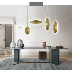 Nordic acrylic round chandeliers pendant lights lighting for decor