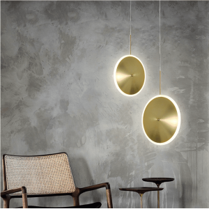 Nordic acrylic round chandeliers pendant lights lighting for decor