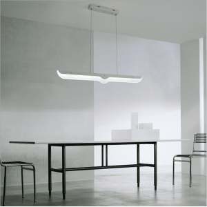 Wholesale decorative acrylic  hanging  restaurant fashionable linear pendant hanging  light