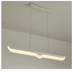 Wholesale decorative acrylic  hanging  restaurant fashionable linear pendant hanging  light