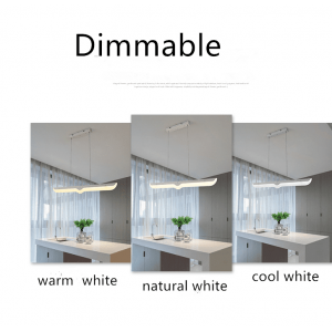 Wholesale decorative acrylic  hanging  restaurant fashionable linear pendant hanging  light