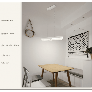 Wholesale decorative acrylic  hanging  restaurant fashionable linear pendant hanging  light