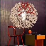 Modern Pendant Lamps Fashion Coral Ball Shape Plated Pendant