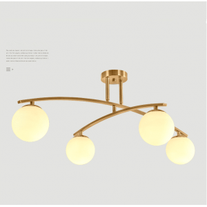 Modern  dining room clear  glass boll   ceilling lamp with CE/ROHS/SAA/UL