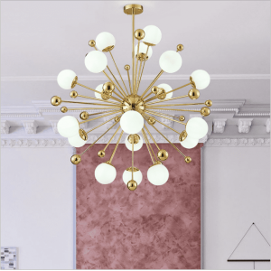 Sputnik Firework LED Chandelier 11 Lights Modern Pendant  Light Fixture for Living Room