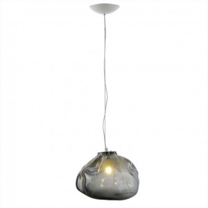 Hot Sale Single Contemporary LED  glass ball pendant hanging lamp for living room