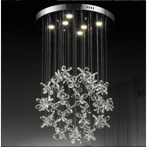 Made in China Crystal Chandeliers Pendant Lights Modern Large Pendant Lamp