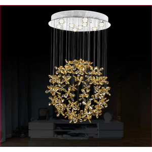 Made in China Crystal Chandeliers Pendant Lights Modern Large Pendant Lamp