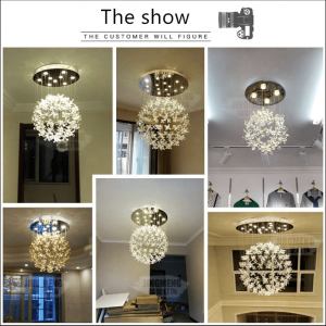 Made in China Crystal Chandeliers Pendant Lights Modern Large Pendant Lamp