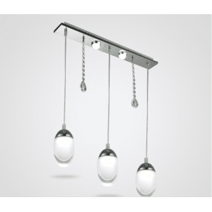 Energy saving light source egg shape acrylic  Metal Lighting LED Pendant Lamp