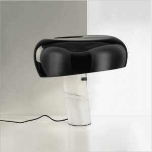 Snoopy Mushroom Table Marble Lamp Desk Light Office Bed Night Living Room NEW