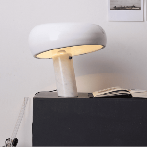 Snoopy Mushroom Table Marble Lamp Desk Light Office Bed Night Living Room NEW