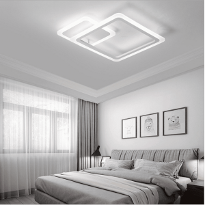 Modern Decoration Fashion Creative Indoor Square Acrylic Ceiling Lights For Living Rooms