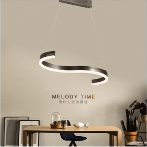 CE,Rohs, BIS, SAA , UL ,CUL Certificate S shaped  aluminum material led 24W linear light