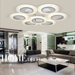 New design modern Round  LED Acrylic modern hotel house decorative ceiling lamp