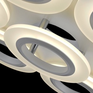 New design modern Round  LED Acrylic modern hotel house decorative ceiling lamp