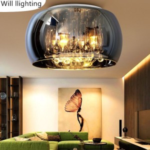 big aura pendant lighting new modern roundness decoratine chandelier resin glass pendant lights