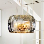 good quality factory direct sale modern metal crystal pendant lamp/droplight