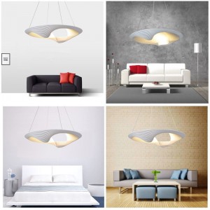 Hotel Indoor Modern  Decorative  LED Aluminum Pendant Lights Fixtures for home