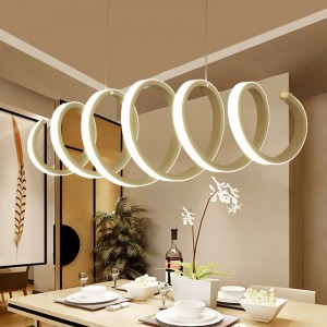 Wholesale Cheapest Price European Style Classic Acrylic LED Pendant Light Lamp