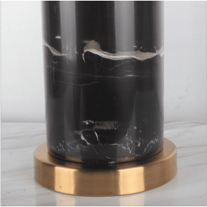 E27 LED Postmodern Nordic Iron Fabric Marble Table Light Table Lamp Desk Lamp For Bedroom Store