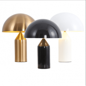 Metal LED mushroom shaped adjustable modern hotel table lamp
