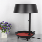 Modern vintage decorate design classic industrial black/white metal table lamp