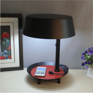 Modern vintage decorate design classic industrial black/white metal table lamp