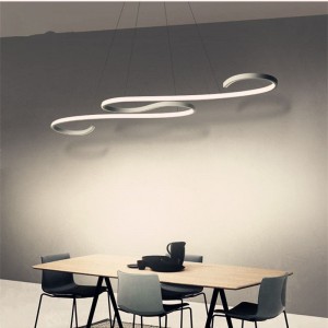 Modern high brightness dinning kitchen LED acrylic  hanging pendant lights