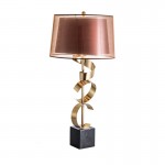 led e27 Postmodern Iron Marble Fabric Golden LED Lamp.LED Light.Table Light.Table Lamp.Desk Lamp.LED Desk Lamp For Bedroom