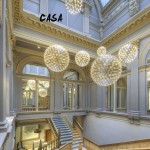 Wholesale 3000K Dining Room Ball Shape Chandelier, Modern Decorative Pendant Light