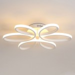 new design Arc arrangement concise acrylic honeycomb led indoor track ceiling light