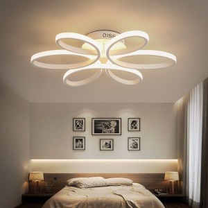 new design Arc arrangement concise acrylic honeycomb led indoor track ceiling light