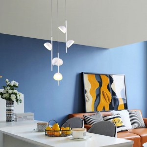 Cheap price indoor decoration semi flush mounted LED modern Pendant  light