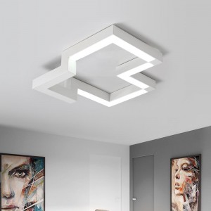 Nordic simple warm romantic acrylic led ceiling light with high quality