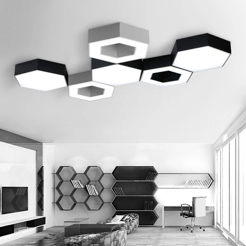 Hot sale 80W surface mount modern square led ceiling light