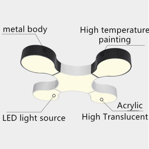 Factory outlet fashion style indoor design DIY  ceiling lamp modern