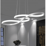 Golden creative note shape chandelier LED home lighting decorative lights