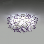 Home decorative children bedroom colorful flower led suspended ceiling children light