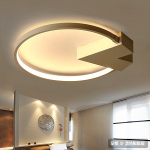 Indoor surface contemporary lamp mounted modern led ceiling light