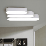 Modern new style black and white ceiling lighting acrylic covers modern led ceiling lamp