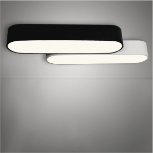 Modern new style black and white ceiling lighting acrylic covers modern led ceiling lamp