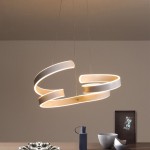 Modern led pendant lights for dining living room Kitchen Room Aluminum cerchio anello lampadario hanging pendant lamp