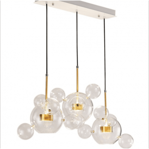 Modern glass pendant chandelier light fixture decorative pendant light