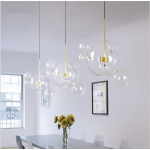 Modern glass pendant chandelier light fixture decorative pendant light