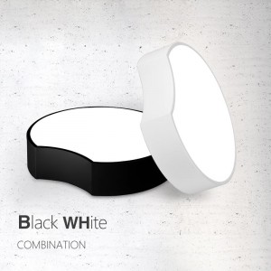 blank&white modern diy led acrylic ceiling lamp for office/home /shop