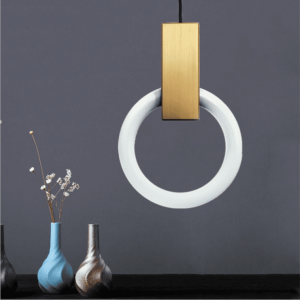 Modern LED pendant lamp circular led pendant light