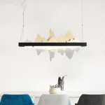 Project Customized Creative ins Style Simple Modern LED Acrylic Pendant  Lamp